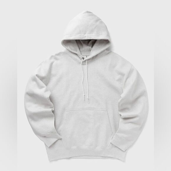Nike Mens Heavyweight Loose Fit Solo Swoosh Hoodie - Picture 1 of 8